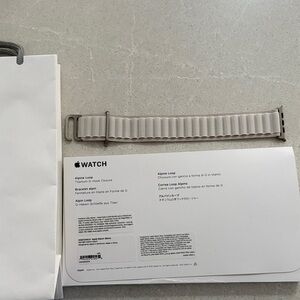 Apple Watch Band with Titanium Hook in Alpine